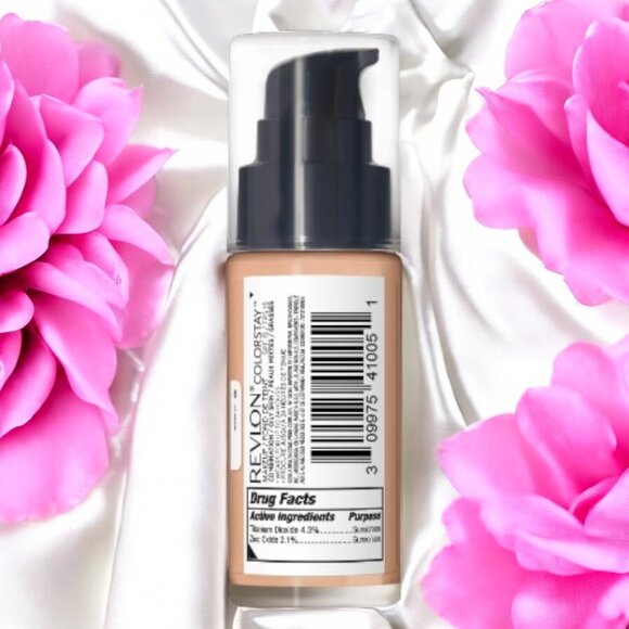 Revlon Color Stay Makeup for Combination/Oily Skin, 220 Natural Beige - Picture 2 of 4